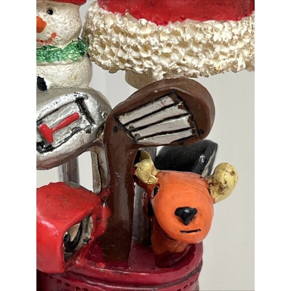 Golf Bag Christmas‎ Ornament Festive Resin Decor item #J6982 Kurt S. Adler - Picture 3 of 9